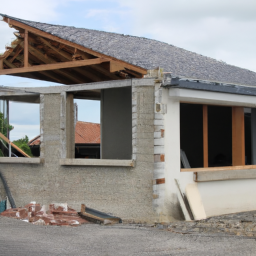 Extension de maison avec chambre d'amis Saumur